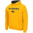 thumbnail image 2 of Men's Colosseum Gold Southern Miss Golden Eagles Arch & Logo 3.0 Pullover Hoodie, 2 of 3