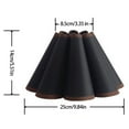 thumbnail image 5 of YIGSECU Modern Petal Shaped Fabric Lamps cover E27 Interface Cloth Lampshades Wall Light Shade Decorative Lighting Accessories, 5 of 15