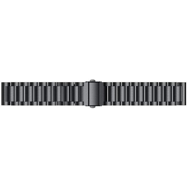  Compatible for Amazfit Bip S Band, Stainless Steel Metal  Replacement Straps for Compatible for Amazfit Bip S/Amazfit Bip Lite/Amazfit  Bip Smartwatch (Black) : Cell Phones & Accessories
