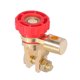 thumbnail image 1 of Interruptor de terminal de batería de 17 mm antirrobo universal para auto barco pequeño yate RV Camper camión (rojo), 1 of 9