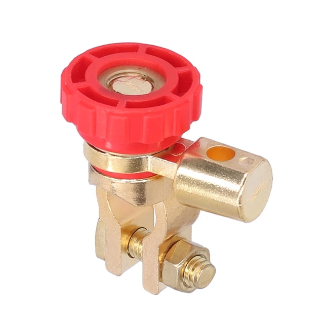 17mm Battery Terminal Switch AntiTheft Universal for Auto Boat Small Yacht RV Camper Truck(Red )