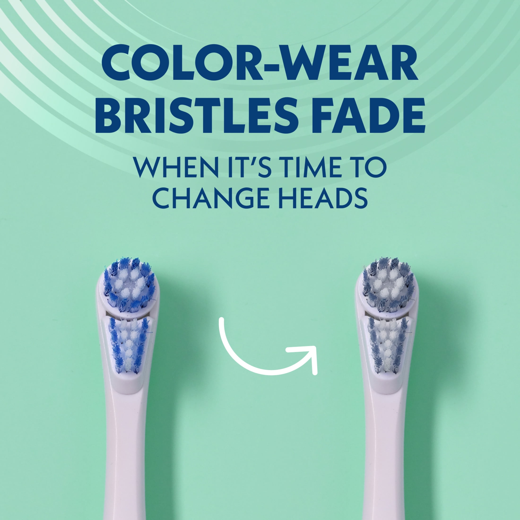 (3 pack) Spinbrush NEW PRO WHITEN Replacement Heads, Electric Toothbrush Refills, Soft Bristles, 2 Count