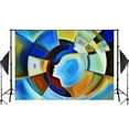 thumbnail image 2 of ABPHOTO Polyester 7x5ft Beautiful Abstract Painting Photography Background Colorful Backdrop Art Photo Studio Backdrop, 2 of 5