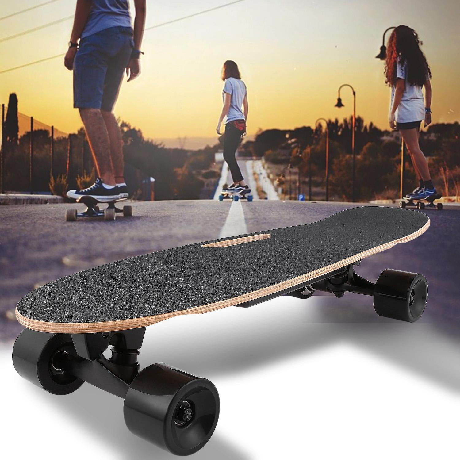 Electric Skateboard 350W Motor Long Board E-Skateboard Wireless Remote Ctrl US