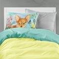 thumbnail image 2 of Carolines Treasures CK1284PILLOWCASE Toy Terrier Spring Fabric Standard Pillowcase, 2 of 2