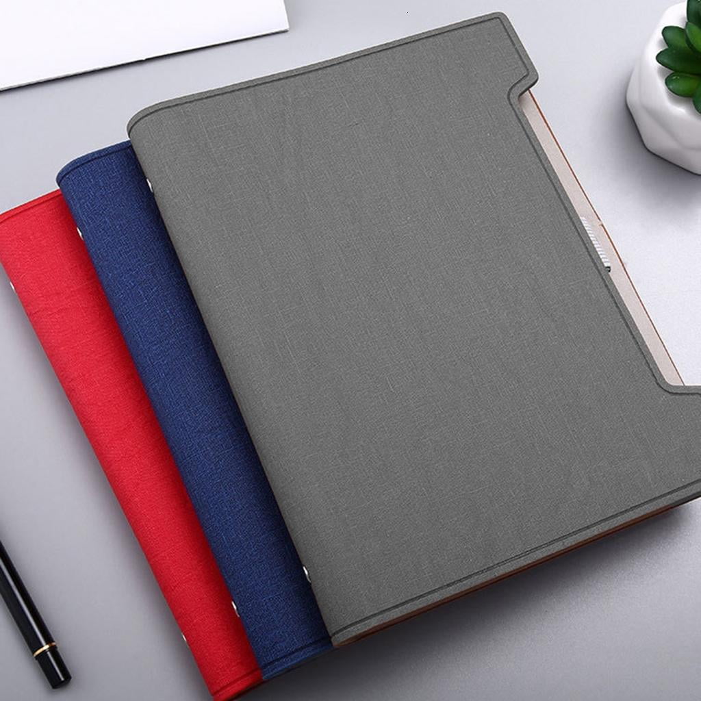Giaone Hardcover Notebook 192 Pages Lined Refillable 6 Rings Covers