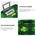 thumbnail image 5 of Kdxio Happy St. Patrick's Day5 Pattern Luggage Cover for Travel,Elastic and Durable,Fits 18-32 Inch,Anti-Scratch Suitcase Protector, 5 of 9