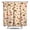 Ice Cr, variant on Floral and Hummingbird Shower Curtain, Nature Inspired Bathroom Decor 84x72 Inch Waterproof Polyester with Metal Grommets