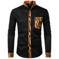 thumbnail image 1 of nueva camisa snapback para hombre, color a rayas, gran oferta, moda informal, sencilla, primavera verano 6XL, 1 of 6