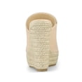 thumbnail image 3 of BLISSFUL STEP Women's Shoes Wedge Heel Open Toe Espadrille Platform Mules Beige 8.5, 3 of 8