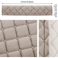 thumbnail image 2 of 4 Pack Seat Belt Cover Extra Long Seat Belt Pads for Car Soft Comfort Shoulder Strap Covers Harness Pads Helps Protect Your Neck and Shoulder(10.6 Inch,Khaki), 2 of 13