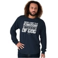 thumbnail image 5 of Seek First the Kingdom of God Quote Long Sleeve TShirt Men Women Brisco Brands S, 5 of 6