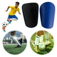 ShYlai 1 Pair EVA Mini Shin Guards Tiny Shin Pads Soccer Leg Protector (XS Blue)