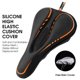 thumbnail image 4 of Cubierto de cojín de bicicleta Funda gruesa para sillín de bicicleta, almohadilla de silicona suave, funda para asientos de bicicleta de carretera, funda cómoda transpirable antideslizante para cojín WEST BIKING Cubierto de cojín de bicicleta, 4 of 7