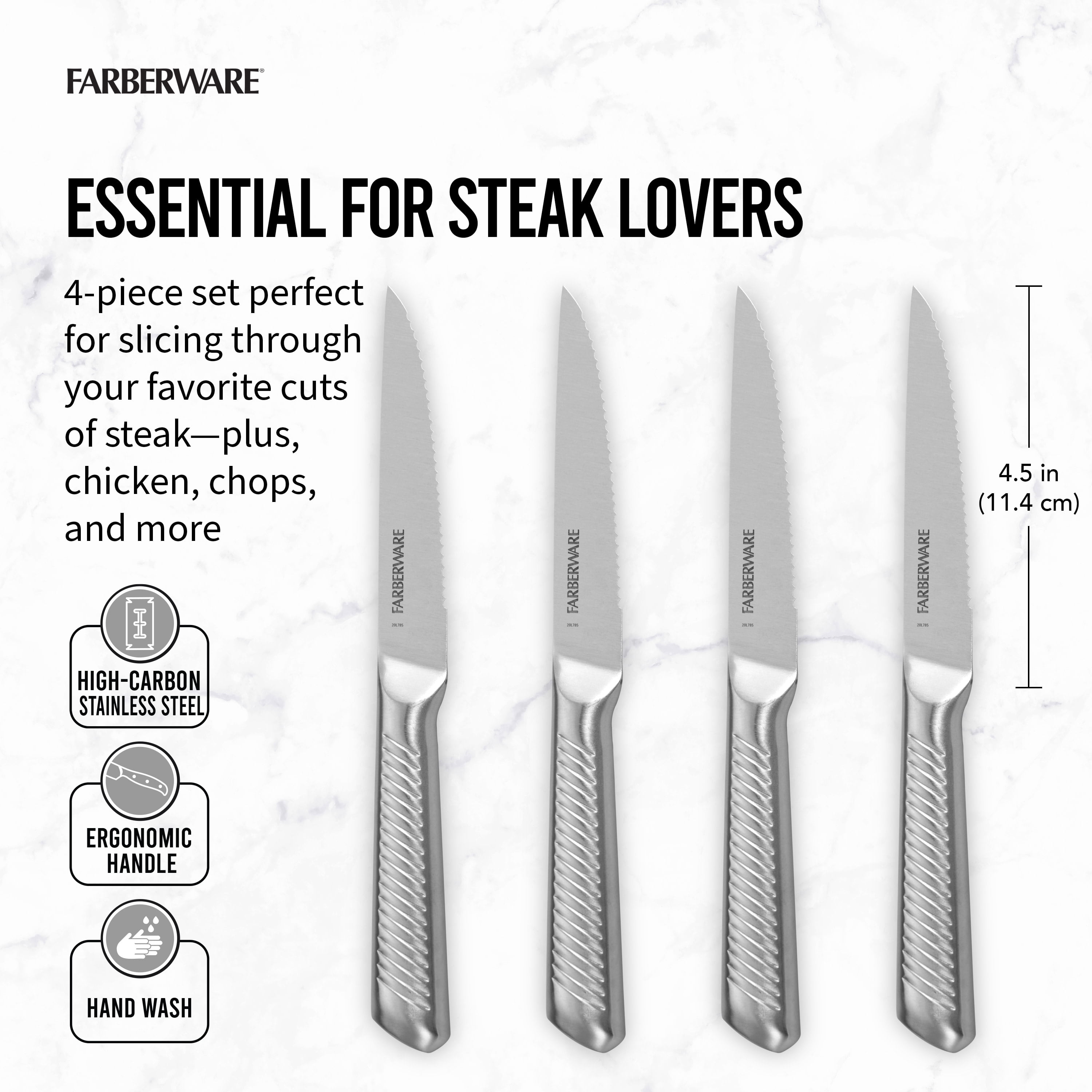 Farberware Steak Knife Set (4 Piece) - Gillman Home Center