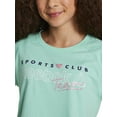 thumbnail image 2 of Reebok Girl’s Athletic Boxy Short Sleeve Graphic T-Shirt, Sizes 4-18, 2 of 5