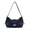 Dark blue, variant on Women's Denim Crescent Shoulder Bag - Y2K Vintage Hobo Handbag, Trendy Mini Crossbody Purse for Girls, Casual Satchel with Adjustable Strap