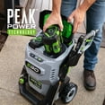 thumbnail image 6 of Ego Power+ 3200 Psi 1.2 Gpm Battery Powered Cold Water Pressure Washer With 5 Spray Nozzles 6.0Ah Kit, 6 of 8
