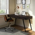 thumbnail image 5 of Lowry 54 inch Wide Solid Acacia Wood Modern Industrial Desk in Distressed Hickory Brown, 5 of 7