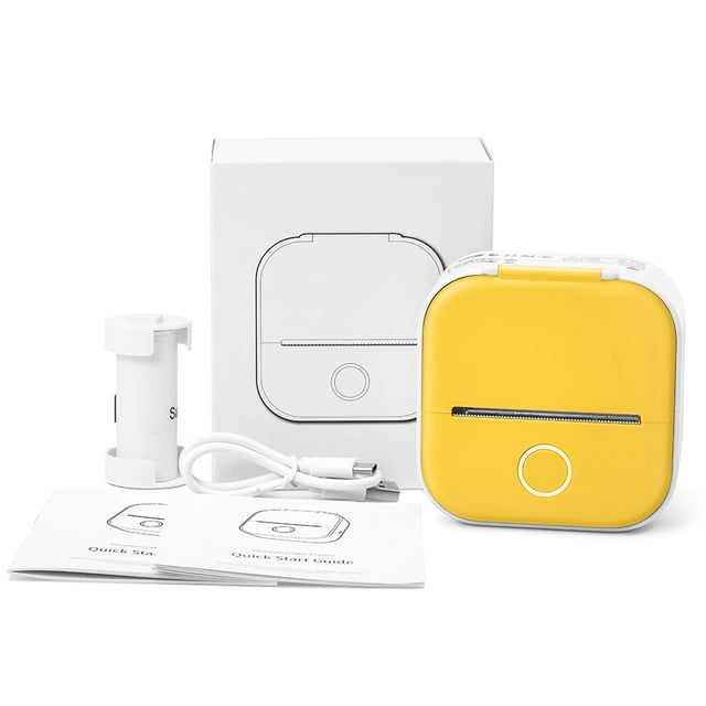 Mini impresora térmica de fotos con Bluetooth para teléfono móvil, impresora doméstica para estudiantes, problema incorrecto