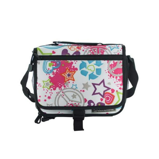 Messenger Bag Style Insulated Lunch Bag - Pack of 4 - Walmart.com