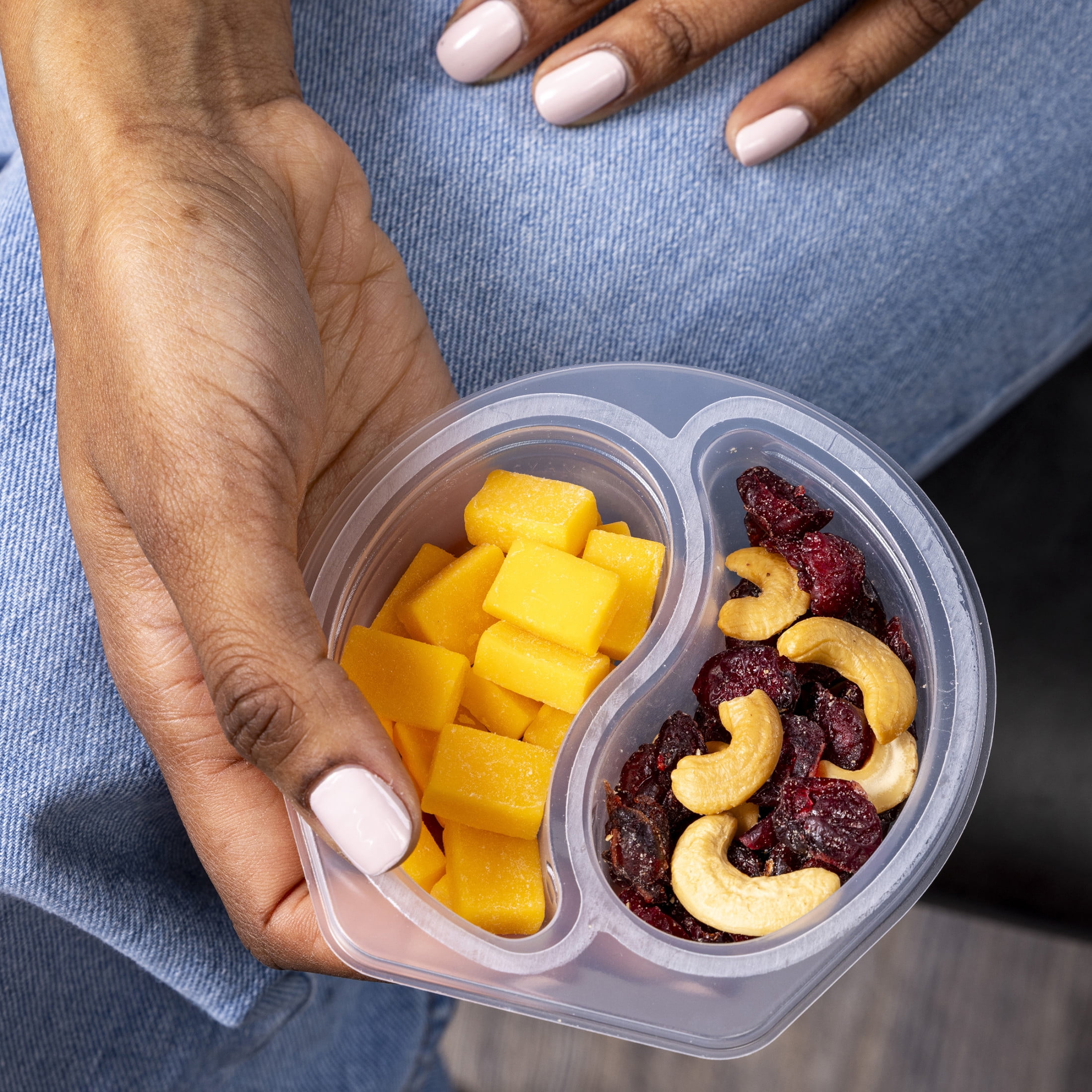 Sargento® Balanced Breaks® Sharp Cheddar Cheese, Cashews, Cherry Infused Dried Cranberries