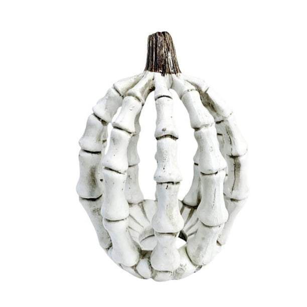Adorno de calabaza de esqueleto de Halloween, recuerdos de fiesta, decoración versátil para centro de mesa, sala de estar, armario, chimenea, pasillo 118 x 114 x 157 cm