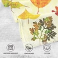 thumbnail image 4 of Bath Hand Towel 2 Pcs Autumn Fall Leaves Thanksgiving Absorbent Face Towel Soft Breathable Cotton Towel Set for Bathroom Kitchen Hotel Spa Gift Decor, 4 of 8