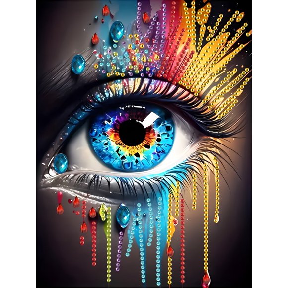 Nuevo set de pintura con diamantes 5D irregulares, set de pintura con diamantes para adultos, set de pintura con diamantes de cristal sin marco de 15×20 pulgadas (40×50 cm).