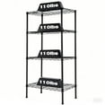 thumbnail image 1 of 4 Tier Steel Storage Storage Shelves, Shelving Unit, 440LBS Weight Capacity, 23.6"W x 13.7"D x 47"H Garage Tool Storage Rack Adjustable Wire Organizer Shelf, 1 of 8