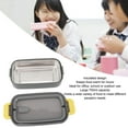 thumbnail image 4 of Lonchera Bento Envase de Comida para el Almuerzo de Acero Inoxidable Contenedores de Almuerzo Aislados Caja Bento Contenedores de Almacenamiento de Alimentos para Estudiantes ANGGREK Otros, 4 of 8