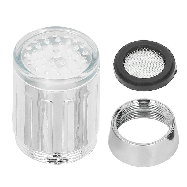 Grifo luminoso LED NikouMX Cabezal de agua sensible a la temperatura