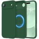 thumbnail image 1 of Funda de Silicona Premium para iPhone 6.5", a Prueba de Golpes, Forro Suave, Verde, 1 of 7