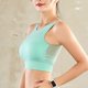 thumbnail image 5 of Sujetador deportivo para mujer Push-up a prueba de golpes Alambre libre acolchado Crop Top Empalme C Abanopi Sujetador deportivo, 5 of 7
