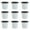 White, variant on 60 Pcs Flowerpot Gardening Flowerpots Plastic Bonsai Mini Succulent Plant Simple