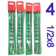thumbnail image 3 of 4 Pc Set Of Sds Plus 1/2" Diameter 8" Long Carbide Tip Hammer Drill Bit S, 3 of 5