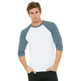 thumbnail image 1 of Bella + Canvas Unisex 3/4-Sleeve Baseball T-Shirt, 1 of 1