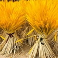thumbnail image 5 of WYQLFSB Living Room Flowers Decoration 100pcs Artificial Natural Wheat Dried Flowers Bouquet Living Room Decoration Party Decorations Yellow One Size, 5 of 6