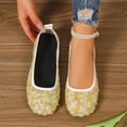 thumbnail image 2 of SuTry Women's Mesh Flats Round Toe Breathable Slip On Lightweight Soft Sole Comfortable Walking Casual Daily Spring Summer Travel Office Shoes(36), 2 of 8