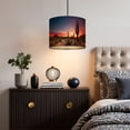 thumbnail image 5 of Linen Drum Lampshades Arizona desert landscape sunset 13"x13"x10" Light Shade for Table Lamps Floor Lamp Shades Lampshade Replacement Assembly Required, 5 of 8