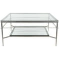 thumbnail image 4 of SAFAVIEH Couture Mieka Glam Metal Coffee Table, Silver, 4 of 12