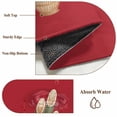 thumbnail image 6 of Area Rug for Living Room, Cherry Blossoms Non-Slip Indoor Large Carpet for Bedroom/Dining Room, Japanese Spring Floral Leaves Rustic Red Washable Low-Profile Rectangle Floor Runner Rugs - 6 x 9 Ft, 6 of 8