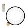 thumbnail image 2 of Almencla LED Bedside Lamp NightStand Light Comapact Housewarmging Gift Metal Circle Rings A, 2 of 8