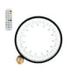 thumbnail image 2 of Lámpara de mesa para dormitorio, lámpara de mesita de noche, regalo navideño moderno, lámpara minimalista con anillos circulares de metal, lámpara de A, 2 of 10