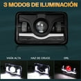 thumbnail image 3 of SHENKENUO 4pcs 4x6" Led Headlights Hi/Lo Beam fit for 1980 - 1988 Oldsmobile Cutlass Supreme, 3 of 14