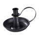 thumbnail image 1 of Candelabro para decoración del hogar, mesa de escritorio, centro de mesa, mesa romántica, soporte para velas, candelabro para comedor, Negro, 1 of 9