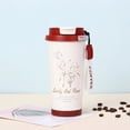 thumbnail image 2 of Insulated Coffee Tumbler Travel Coffee Mug 316 Stainless Steel Dual Drink Openings Leakproof Lid Reusable Insulated Coffee Mug Hot and Cold Ideal Travel Mug for Coffee Lover Daily, 2 of 3