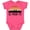 Vintage Hot Pink, variant on Inktastic El Paso Texas Skyline Retro Boys or Girls Baby Bodysuit