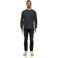 thumbnail image 5 of BILLIONHATS Mens Long Sleeve Light and Dark Colorful T-Shirts, Cotton Blend - Crew Neck Bulk Tees for Men, Wholesale Sleeved T-Shirt 24 Packs - Size Medium, 5 of 7