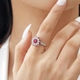 thumbnail image 1 of WIFKLSIIPG Rotatable Ring Classic Simple Ring Fashion Jewelry Light Feeling Design Ring Shiny Ring, 1 of 4